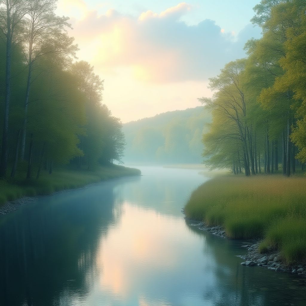 Harmonická krajina českého venkova